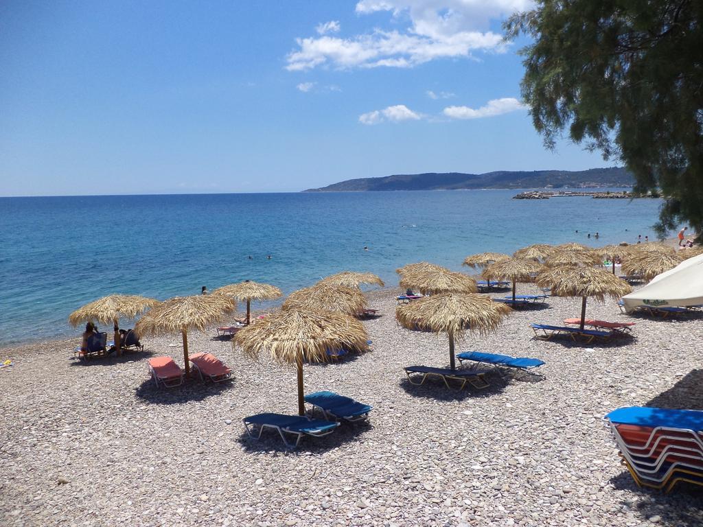 To Kamari Apartment Paralia Agias Foteinis Bagian luar foto